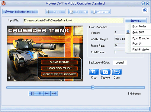 Moyea SWF to Video Converter Standard - 将 SWF 文件转换为视频文件丨反斗限免