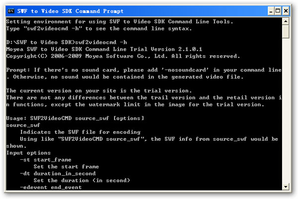 How to Convert Flash SWF Files and Regular Video Using Command Line