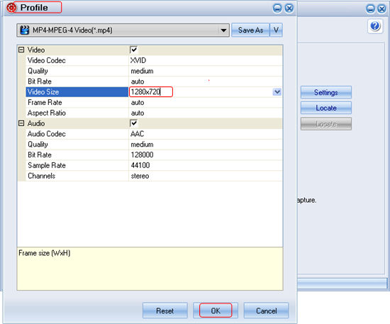 Convert MP4 for HTC One X