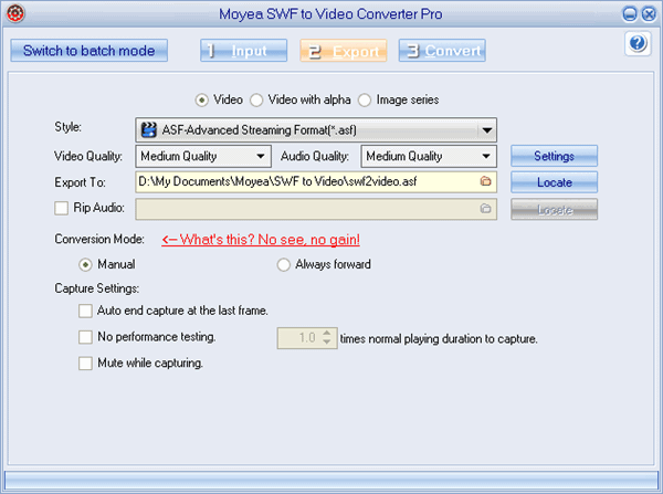 How to Convert SWF Files to ASF Video